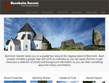 Tablet Screenshot of bornholmsecrets.com